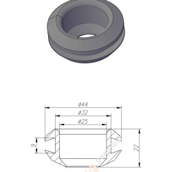 Tesnenie DN 25